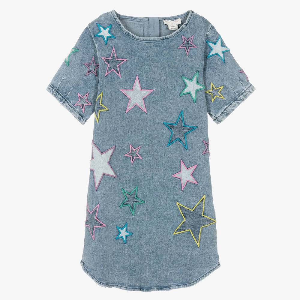 Stella McCartney Kids - Blaues Teen Jeanskleid (M) | Childrensalon