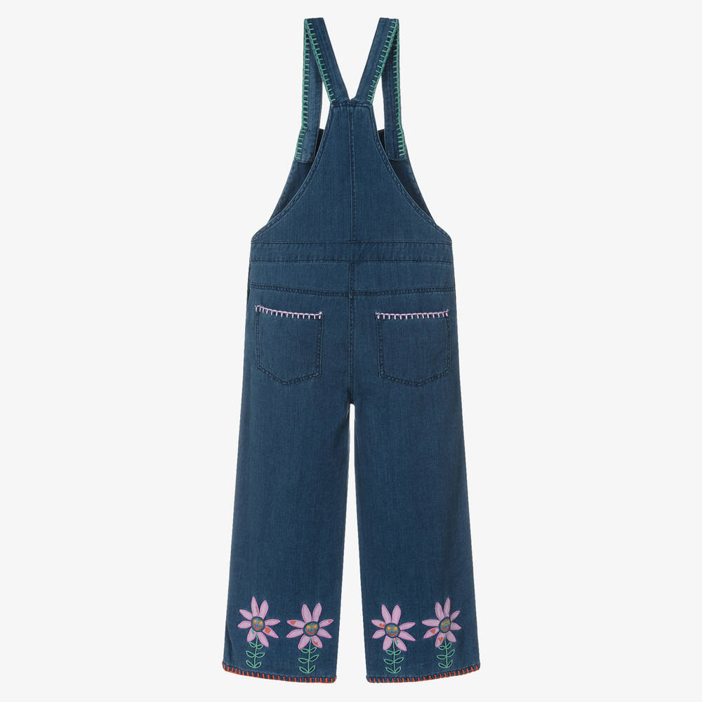 Stella McCartney Kids - Teen Girls Blue Denim Flower
