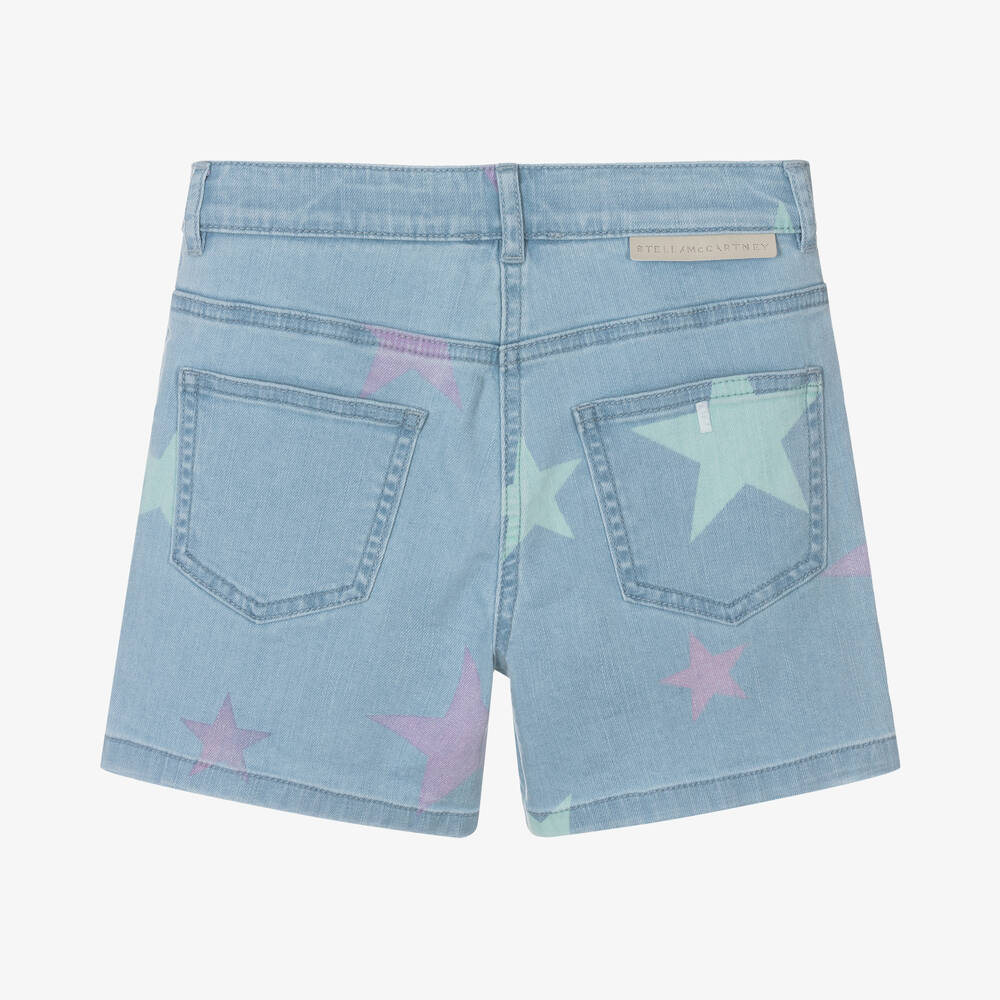 Stella McCartney Kids - Teen Girls Blue Star Print Denim