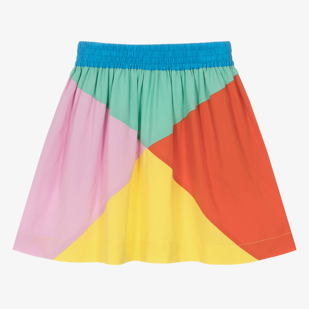 Stella McCartney Kids-Teen Girls Colourblock Mini Skirt | Childrensalon Outlet