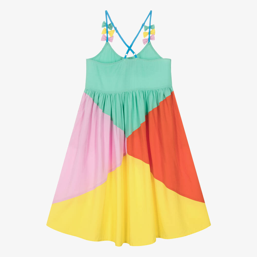 Stella McCartney Kids-Teen Girls Colourblock Trapeze Dress | Childrensalon Outlet
