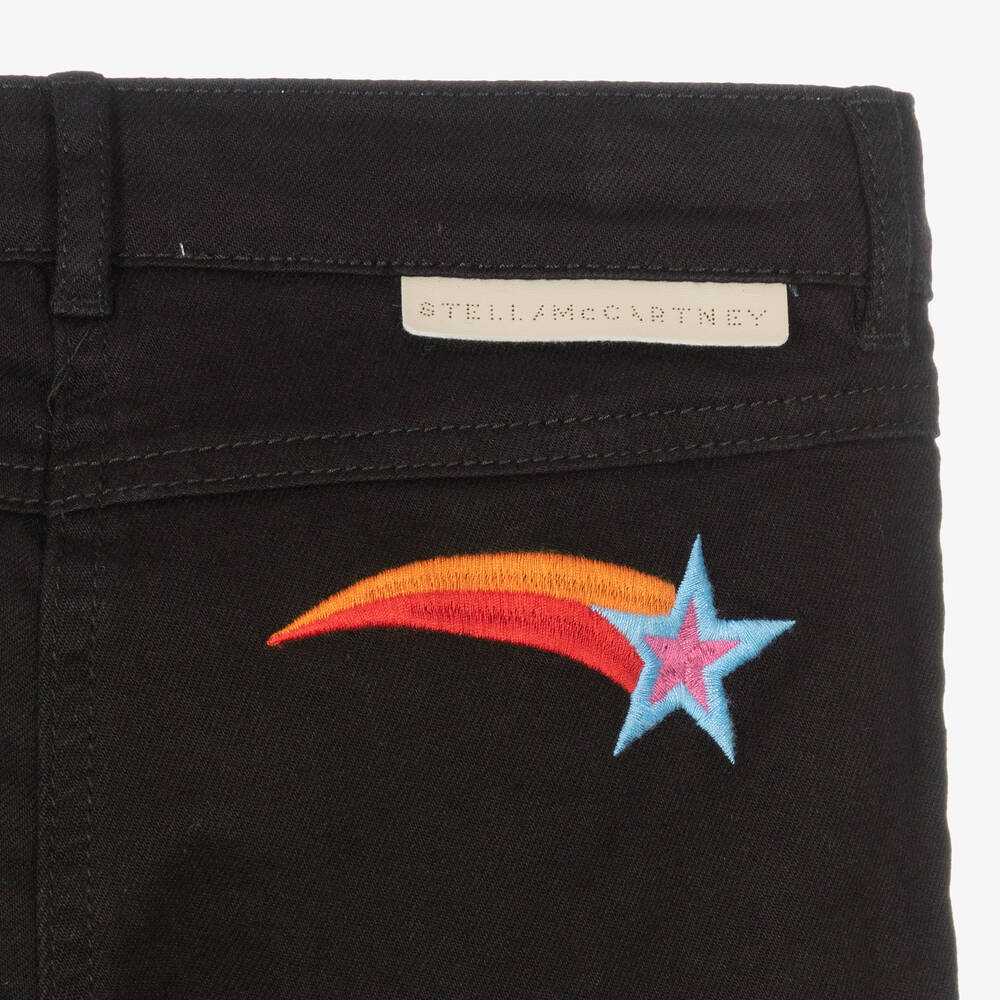 Stella McCartney Kids-Teen Girls Cropped Cosmic Jeans | Childrensalon Outlet