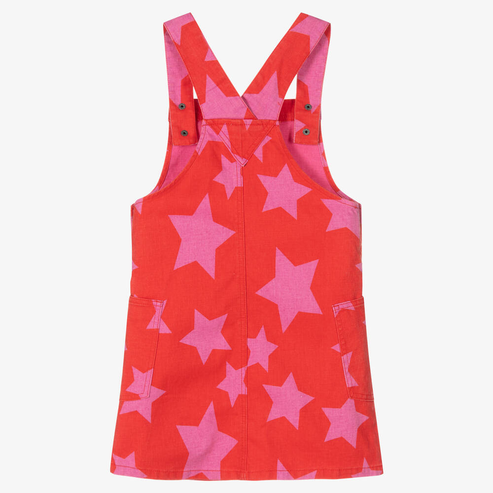 Stella McCartney Kids-Teen Girls Denim Pinafore Dress | Childrensalon Outlet