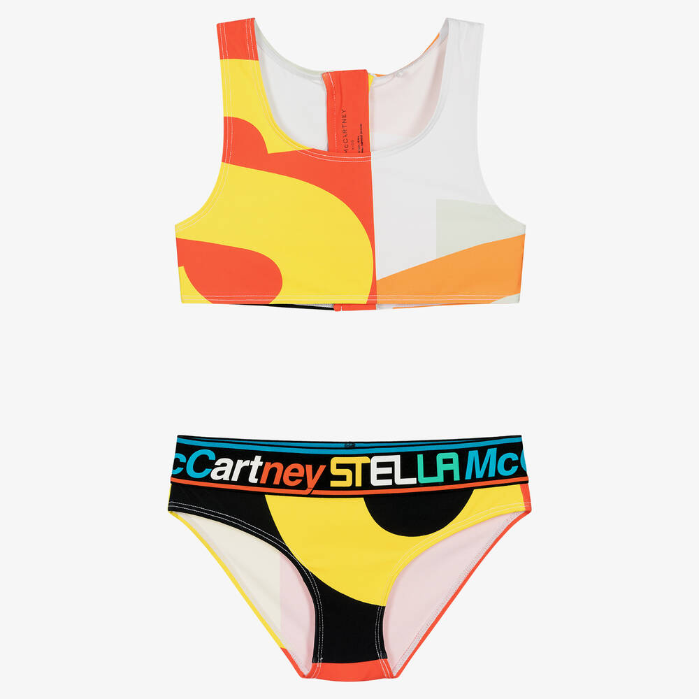 Stella McCartney Kids - Bikini motifs géométriques (UPF50+) | Childrensalon