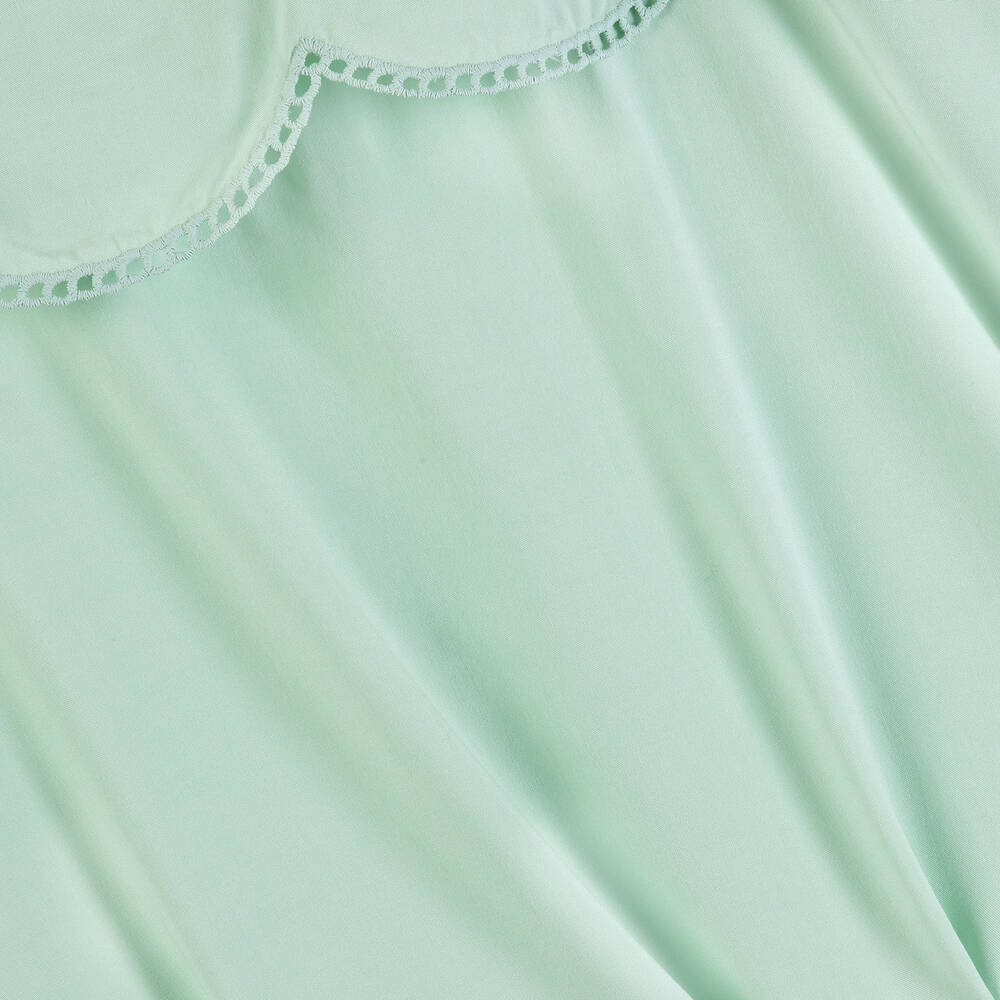 Stella McCartney Kids-Teen Girls Green Layered Dress | Childrensalon Outlet