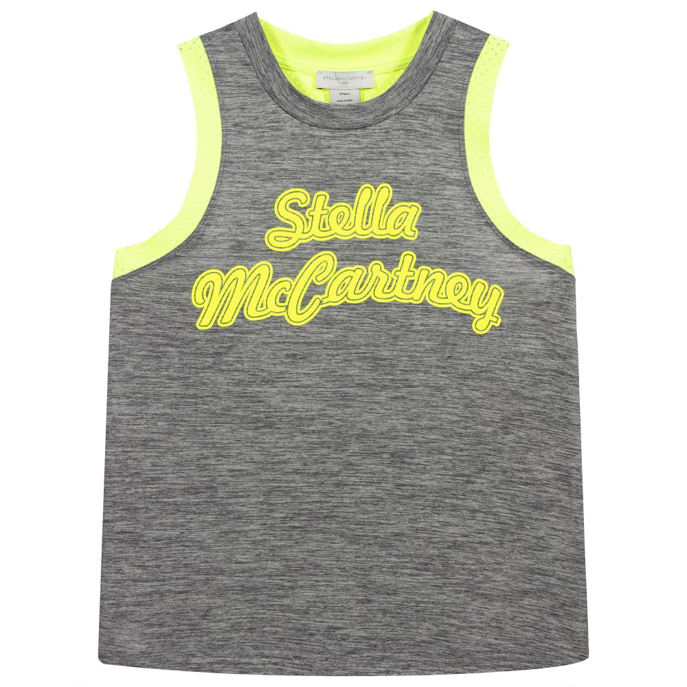 Stella McCartney Kids - Graues Teen Sport-Tanktop | Childrensalon