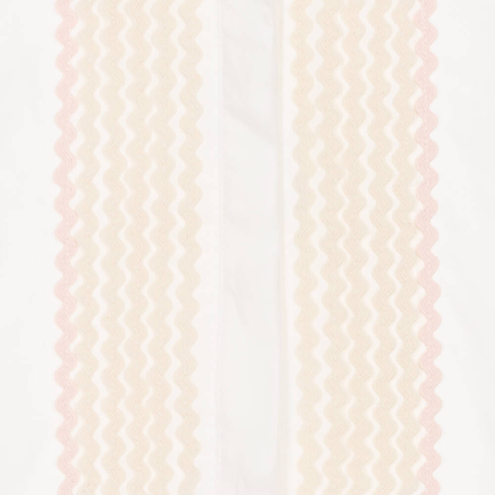 Stella McCartney Kids-بلوز تينز بناتي قطن عضوي لون عاجي | Childrensalon Outlet