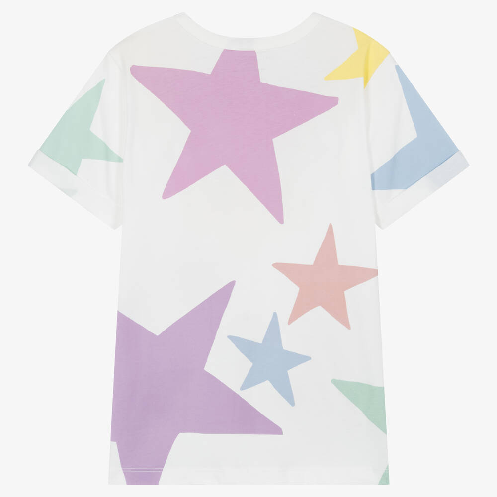 Tシャツ・カットソー Stella McCartney SS25 Striped shirt (6201363FR115 8525) Stella Mccartney Striped Shirt - Multicolour | 6201363FR1158525