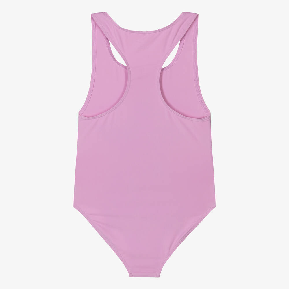 Stella McCartney Kids-Teen Girls Lilac Pink Star Swimsuit (UPF 50+) | Childrensalon Outlet