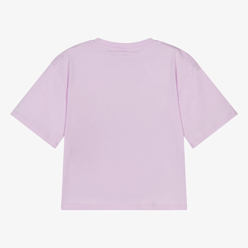 Stella McCartney Kids - Teen Girls Lilac Purple Cotton Boxy