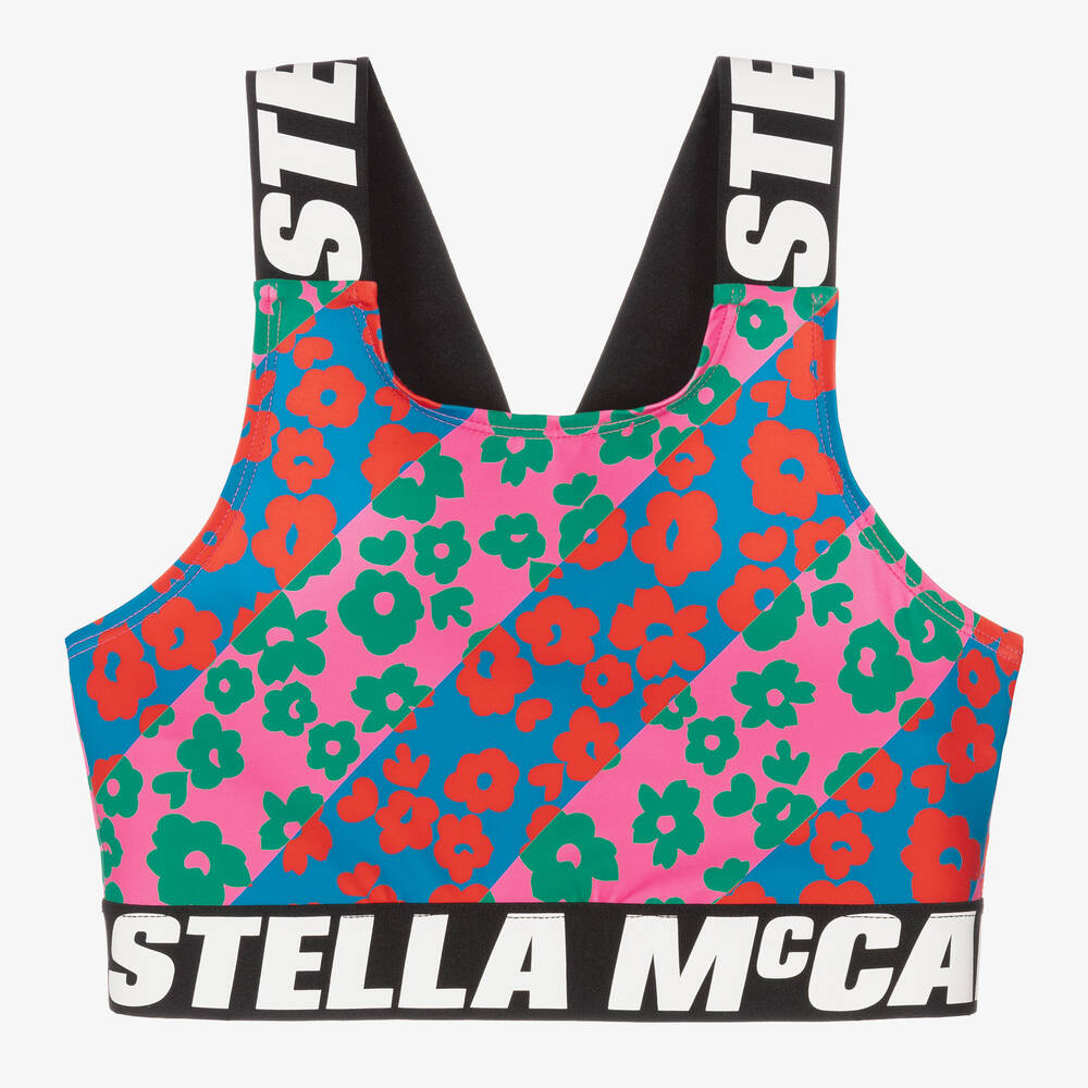 Stella McCartney Kids - Teen Girls Logo Sports Top | Childrensalon