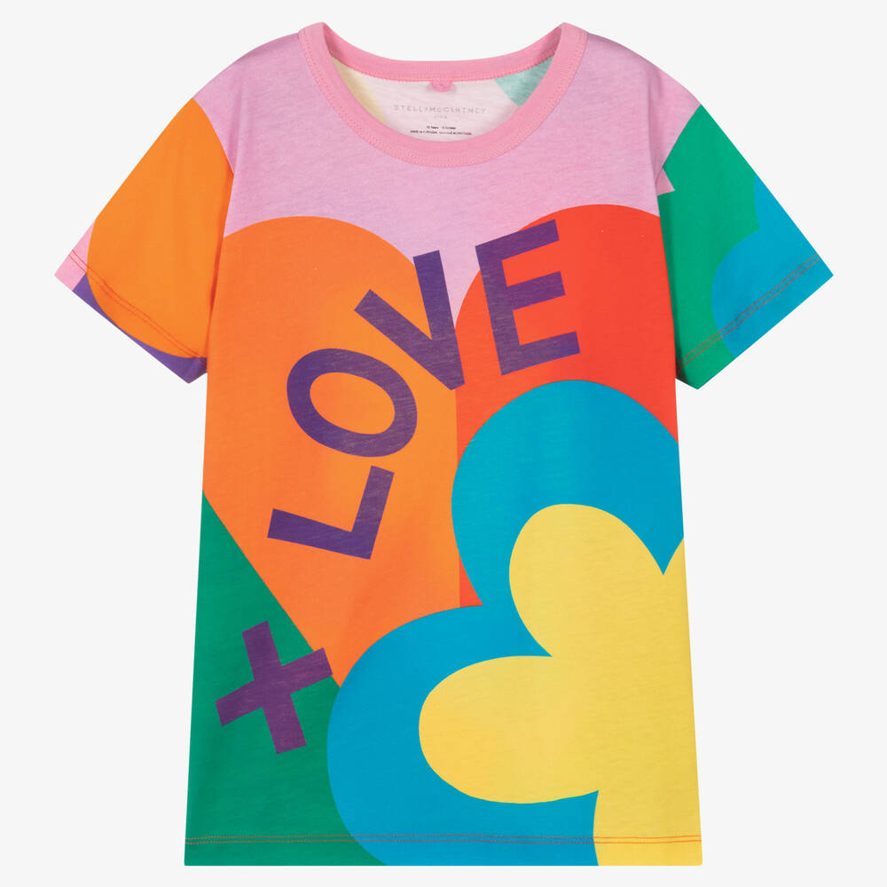 Stella McCartney Kids - Teen Love T-Shirt für Mädchen | Childrensalon