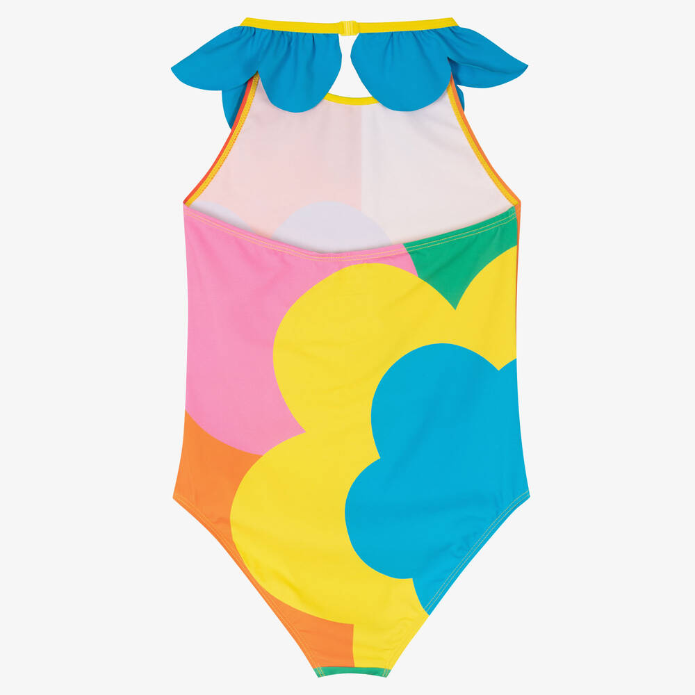 Stella McCartney Kids-Teen Girls Multicolour Flower Swimsuit | Childrensalon Outlet
