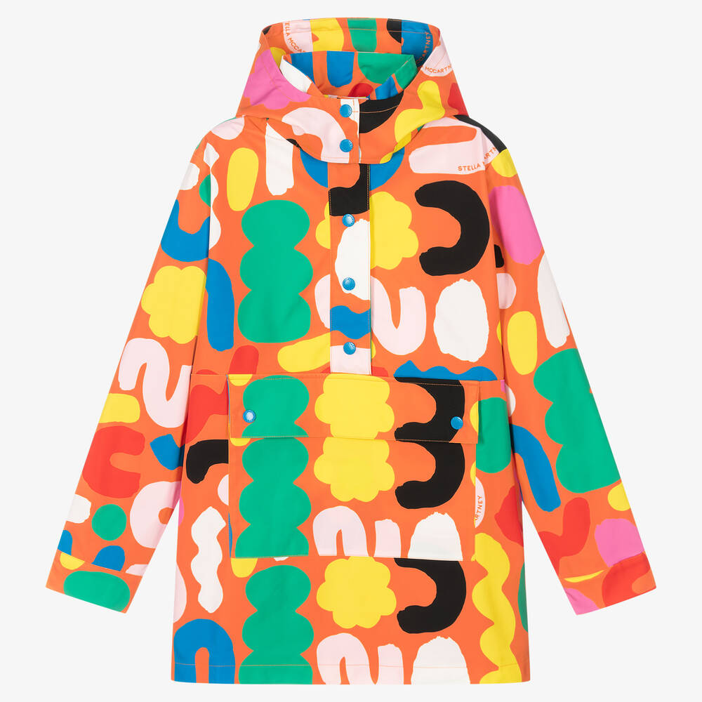 Stella McCartney Kids - Orange Teen Windjacke (M) | Childrensalon