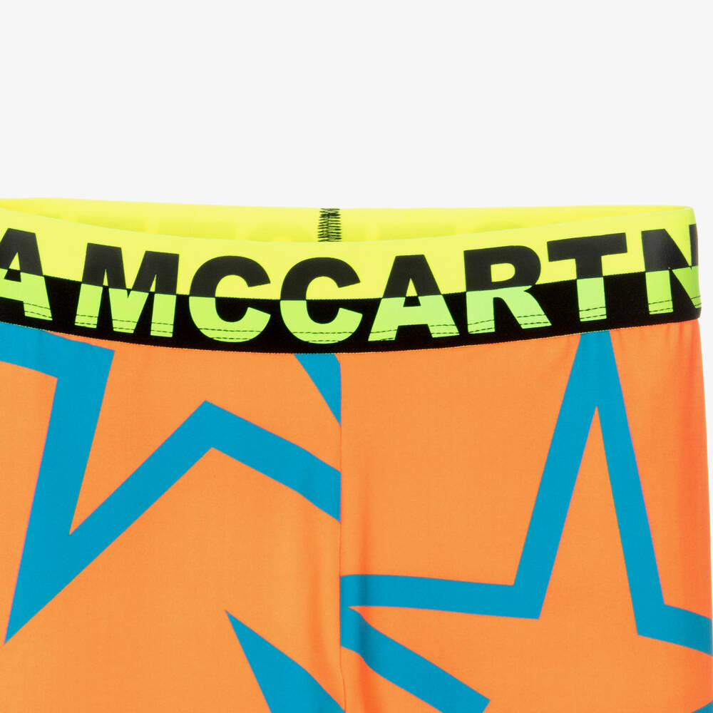Stella McCartney Kids-Teen Girls Orange Sport Leggings | Childrensalon Outlet