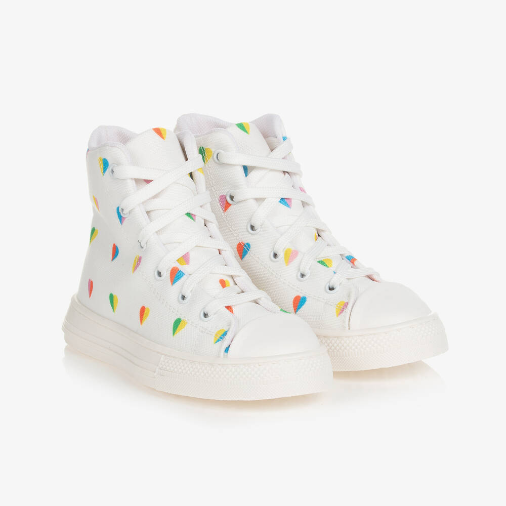 Stella McCartney Kids-Teen Girls Parrot Wings High-Top Trainers | Childrensalon Outlet