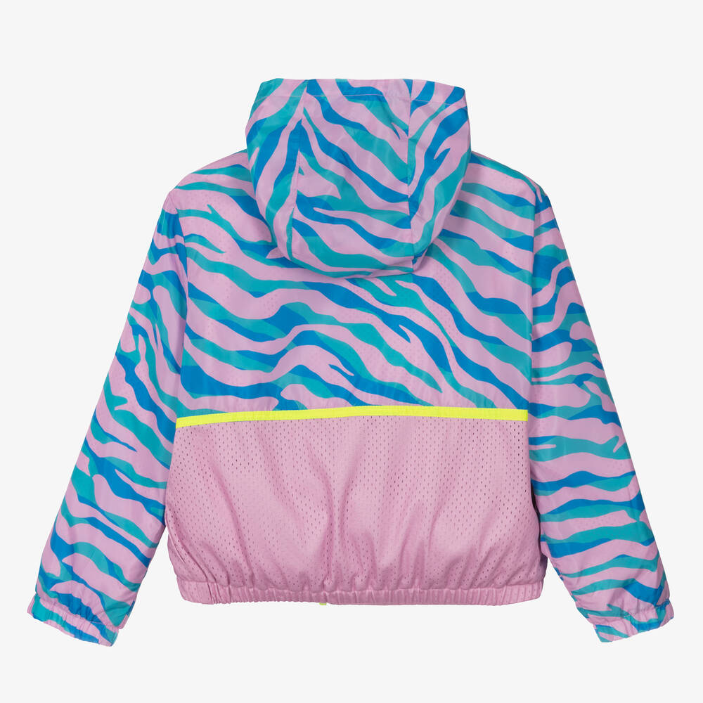 Stella McCartney Kids Teen Girls Pink Blue Windbreaker Childrensalon Outlet
