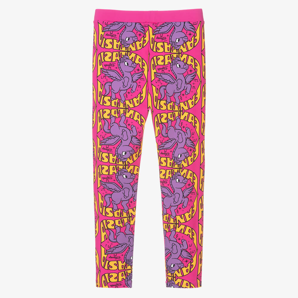 Stella McCartney Kids-Розовые легинсы Disney для девочек-подростков | Childrensalon Outlet