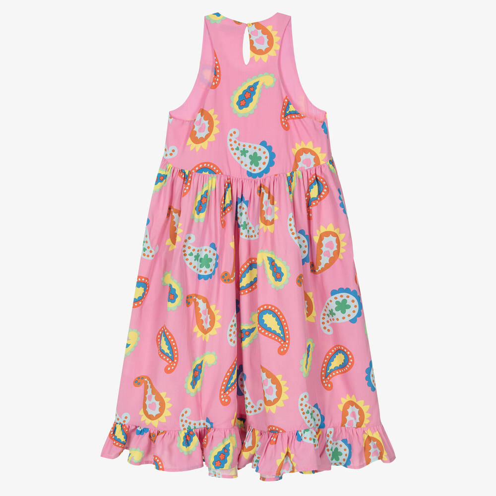 Stella McCartney Kids - Teen Girls Pink Paisley Dress