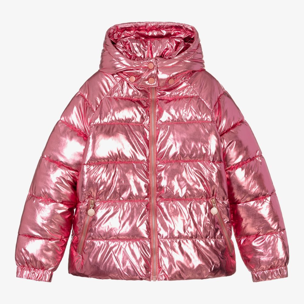 Stella McCartney Kids - Розовый пуховик для подростков | Childrensalon