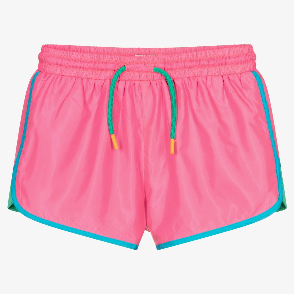 Stella McCartney Kids - Pinke Teen Sportshorts (M) | Childrensalon