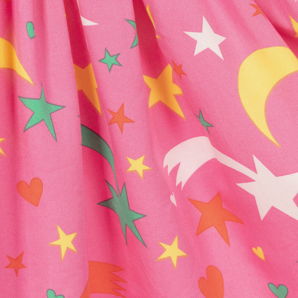 Stella McCartney Kids-Teen Girls Pink Star Dress | Childrensalon Outlet