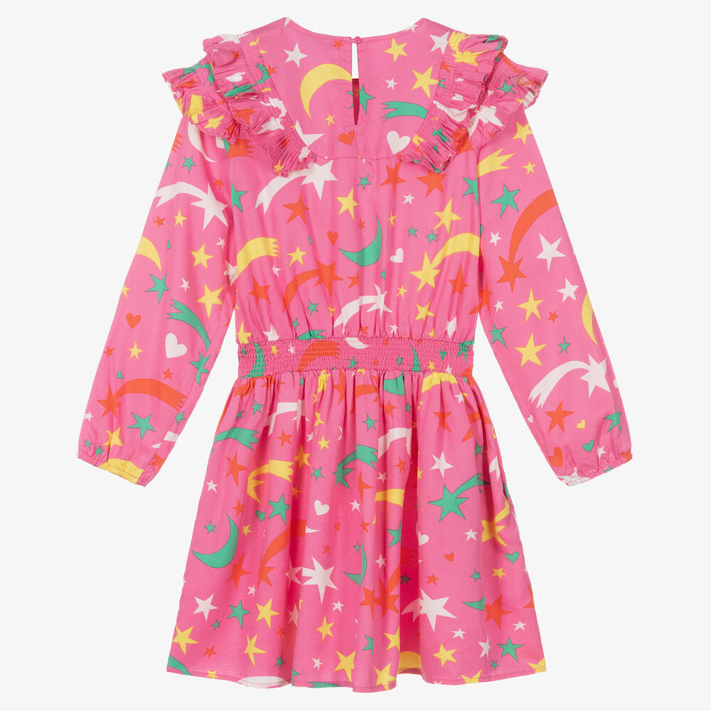 Stella McCartney Kids-Teen Girls Pink Star Dress | Childrensalon Outlet
