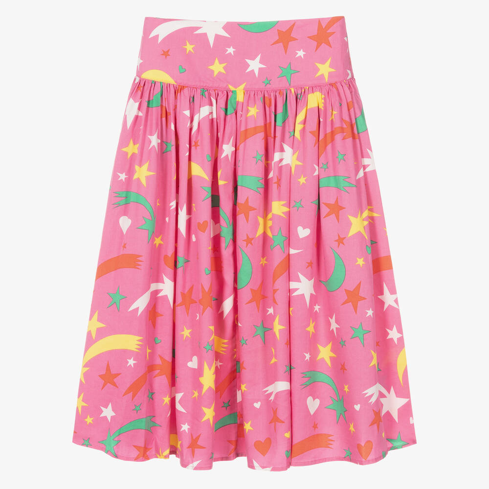 Stella McCartney Kids-Teen Girls Pink Star Skirt | Childrensalon Outlet