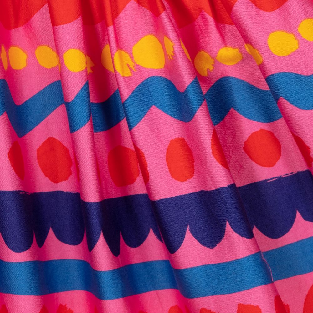 Stella McCartney Kids-Розовое платье в полоску для подростков | Childrensalon Outlet