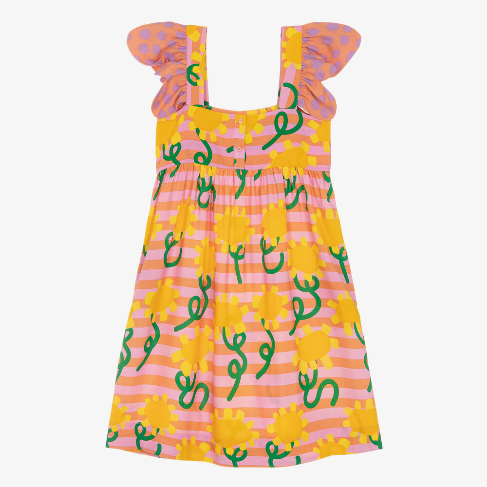 Stella McCartney Kids-Teen Girls Pink Striped Dress | Childrensalon Outlet