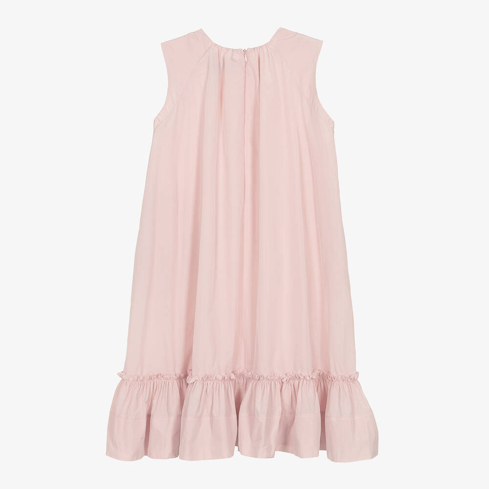 Stella McCartney Kids-Teen Girls Pink Taffeta Dress | Childrensalon Outlet