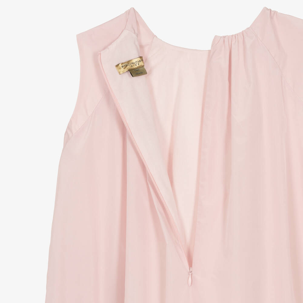 Stella McCartney Kids-Teen Girls Pink Taffeta Dress | Childrensalon Outlet