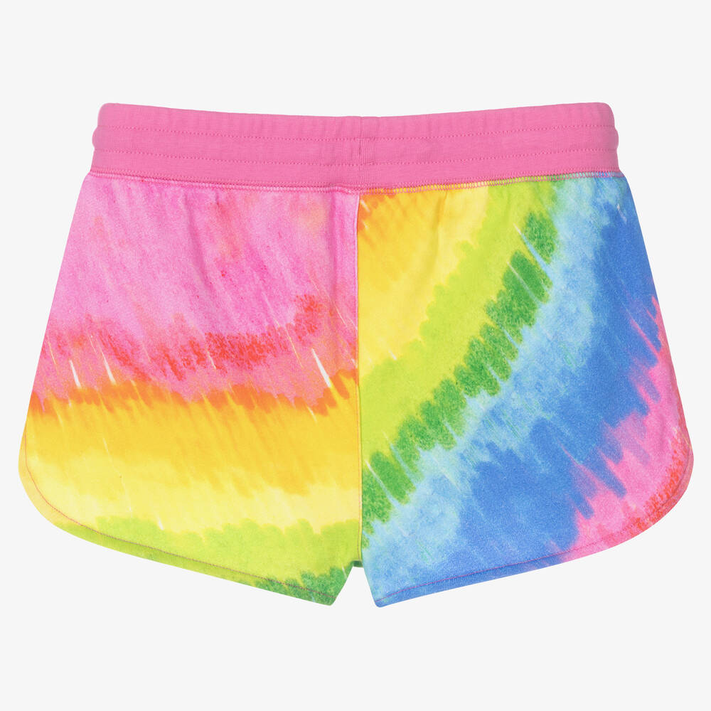 Stella McCartney Kids-Teen Girls Rainbow Cotton Shorts | Childrensalon Outlet