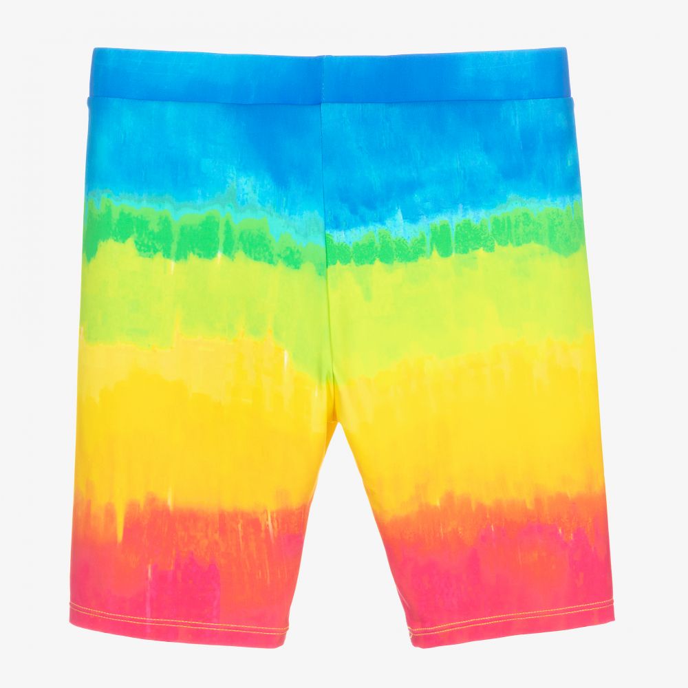 Stella McCartney Kids-Шорты с радужным принтом для девочек-подростков | Childrensalon Outlet