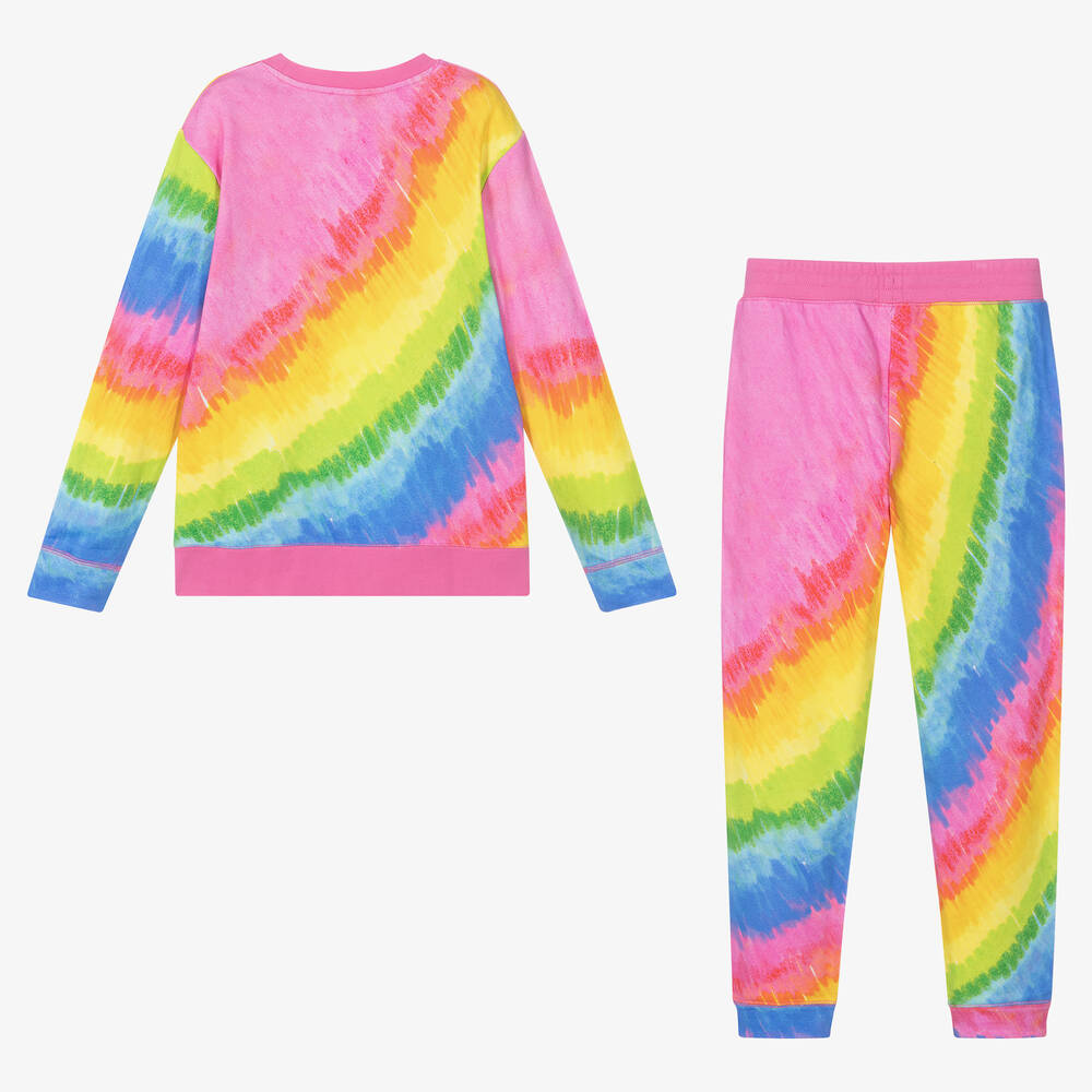 Girls sales rainbow tracksuit