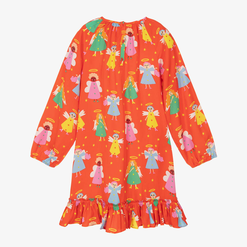 Stella McCartney Kids - Teen Girls Red Festive Angel Dress