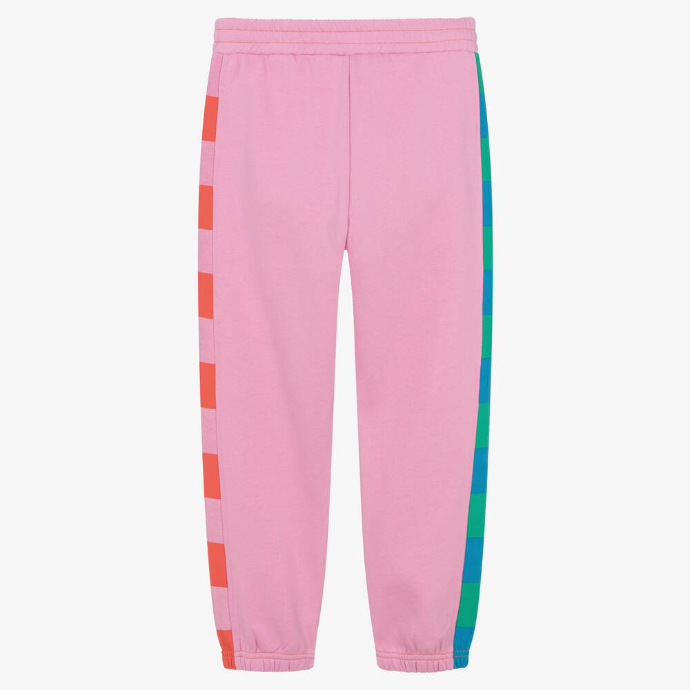 Stella McCartney Kids colour-block track pants - Orange