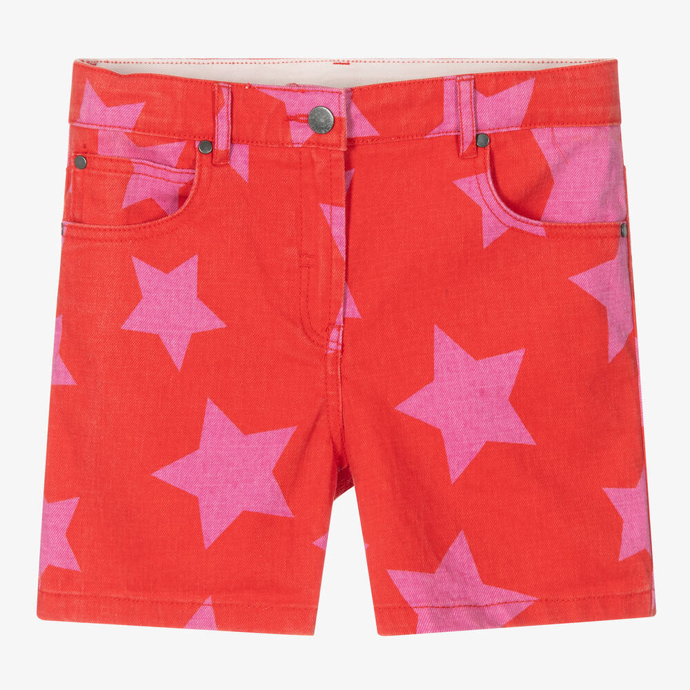 Stella McCartney Kids - Teen Girls Red & Pink Shorts | Childrensalon