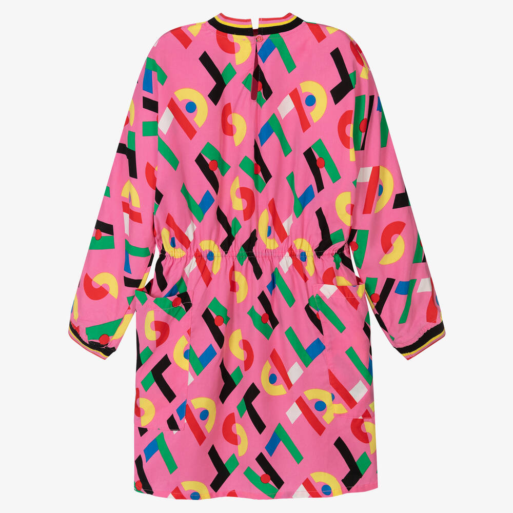 Stella McCartney Kids-Teen Girls Stella Logo Dress | Childrensalon Outlet