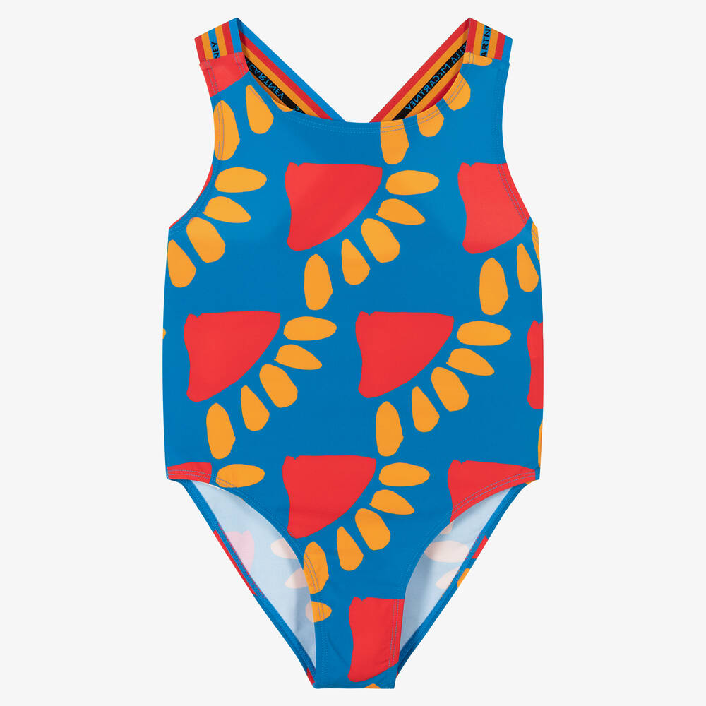 Stella McCartney Kids-Teen Girls Swimsuit (UPF50+) | Childrensalon Outlet