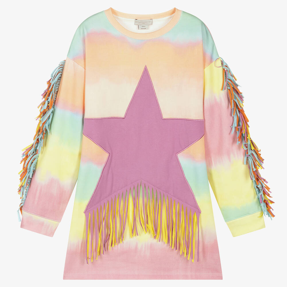 Stella McCartney Kids - Teen Batikkleid mit Stern (M) | Childrensalon