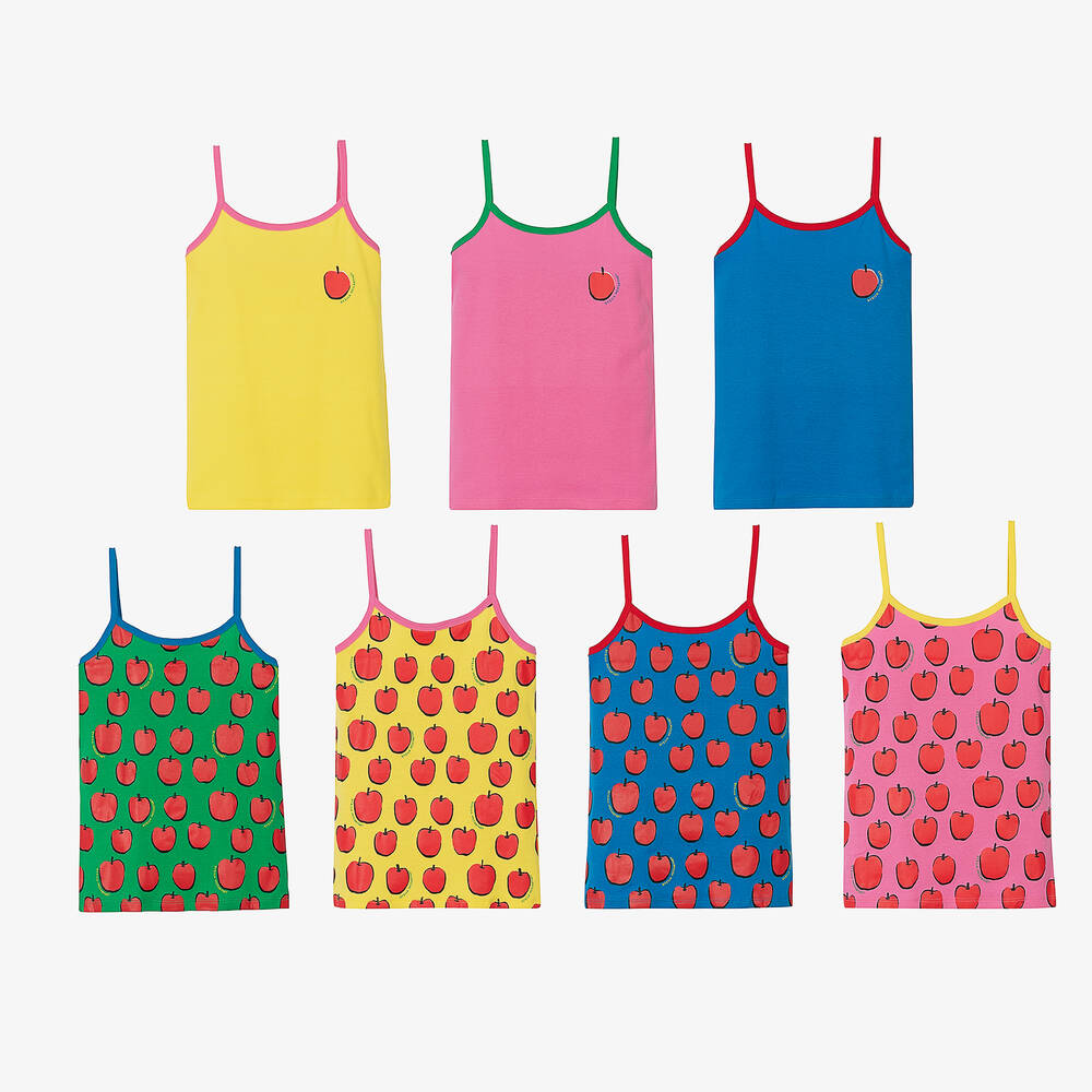 Stella McCartney Kids-Teen Girls Vests (7 Pack) | Childrensalon Outlet