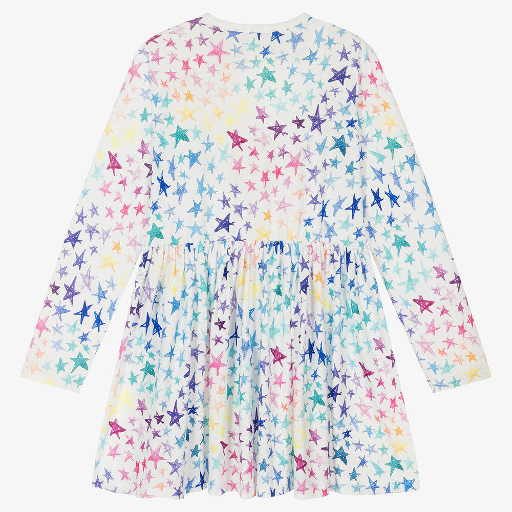 Stella McCartney Kids - Teen Girls White Organic Cotton Star