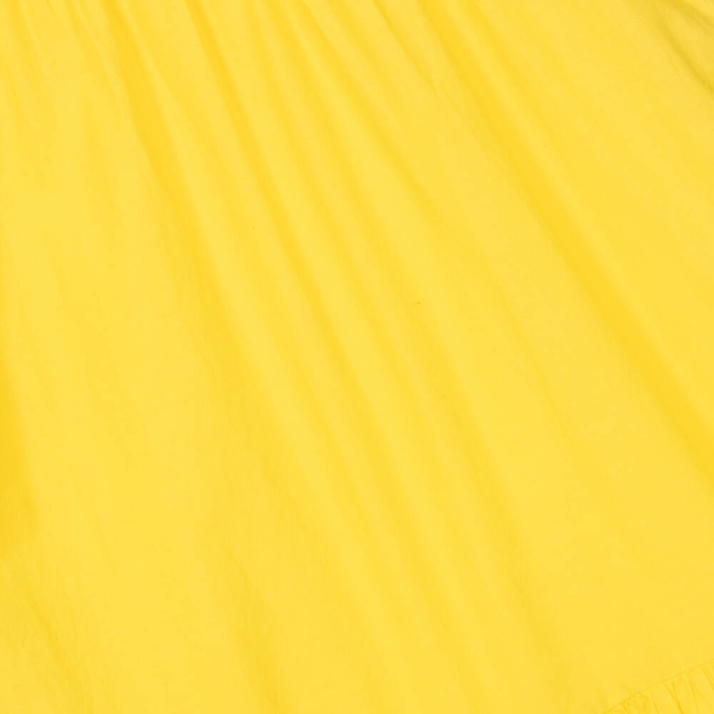 Stella McCartney Kids-Teen Girls Yellow Cotton Dress | Childrensalon Outlet