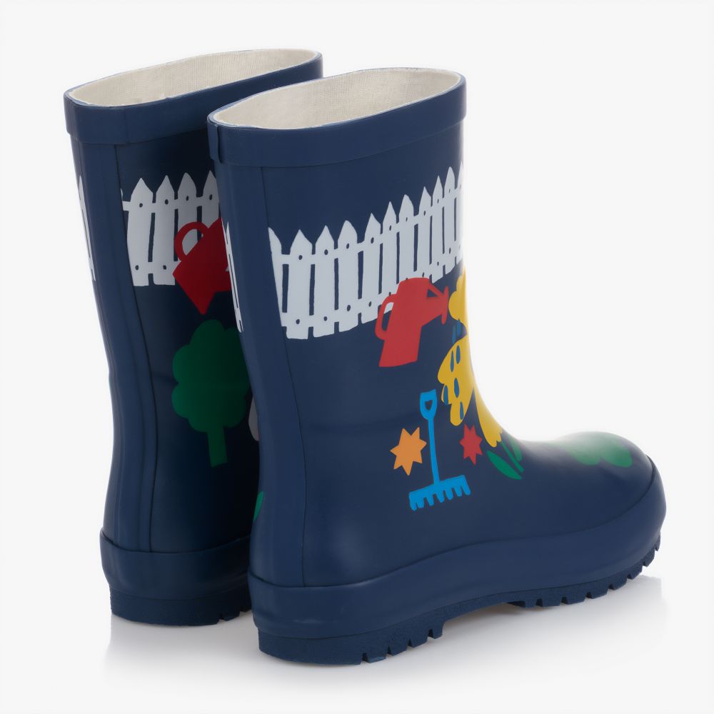 Womens blue rain boots 2025