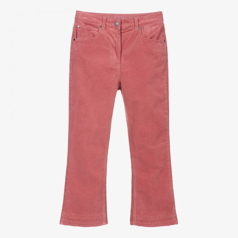 Stella McCartney Kids - Teen Pink Corduroy Trousers | Childrensalon