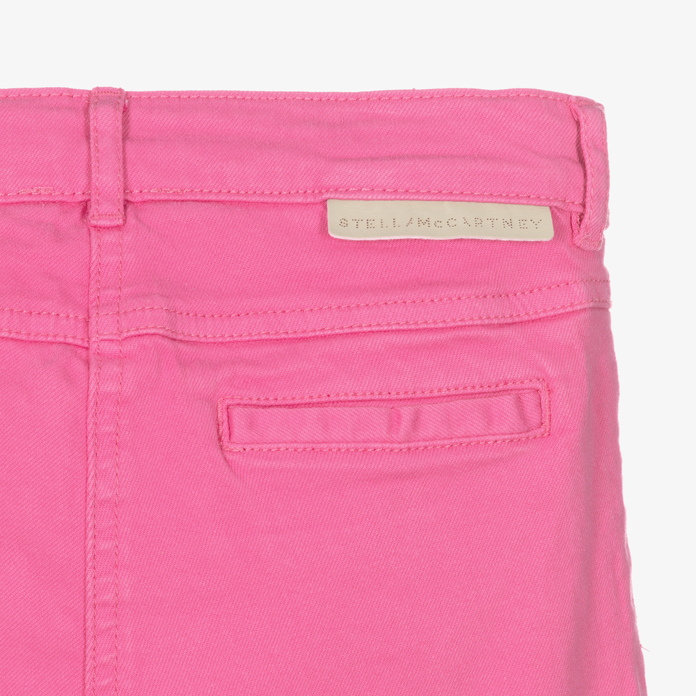 Stella McCartney Kids - Teen Pink Denim Flared Jeans