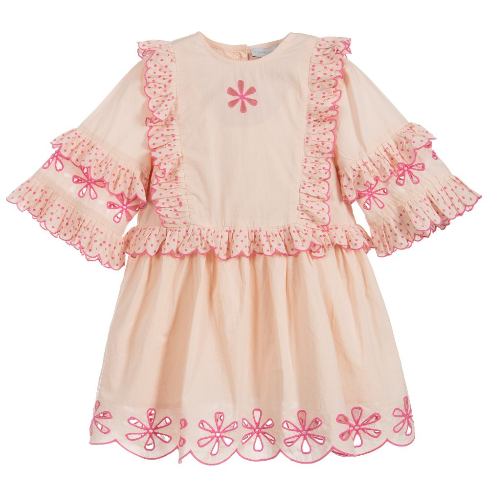 Teen Pink Embroidered Dress ...