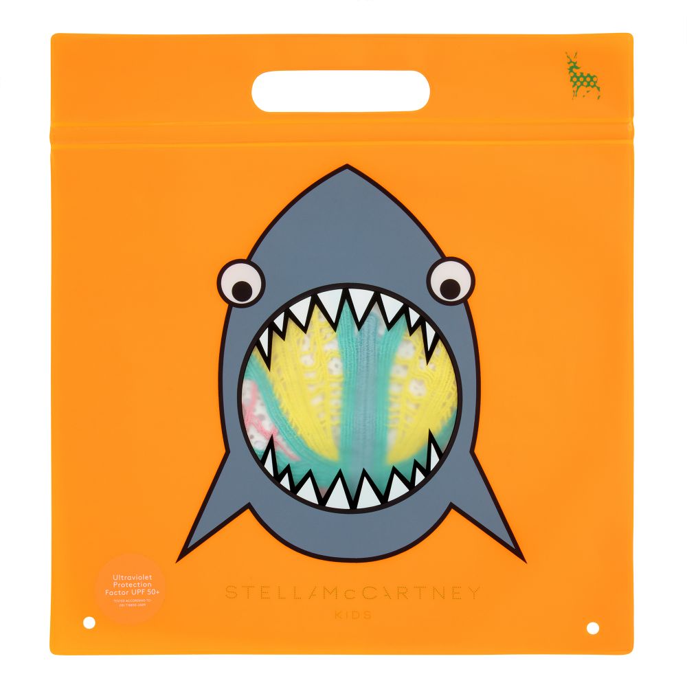 Stella McCartney Kids-Белый купальник с бабочкой для подростков | Childrensalon Outlet