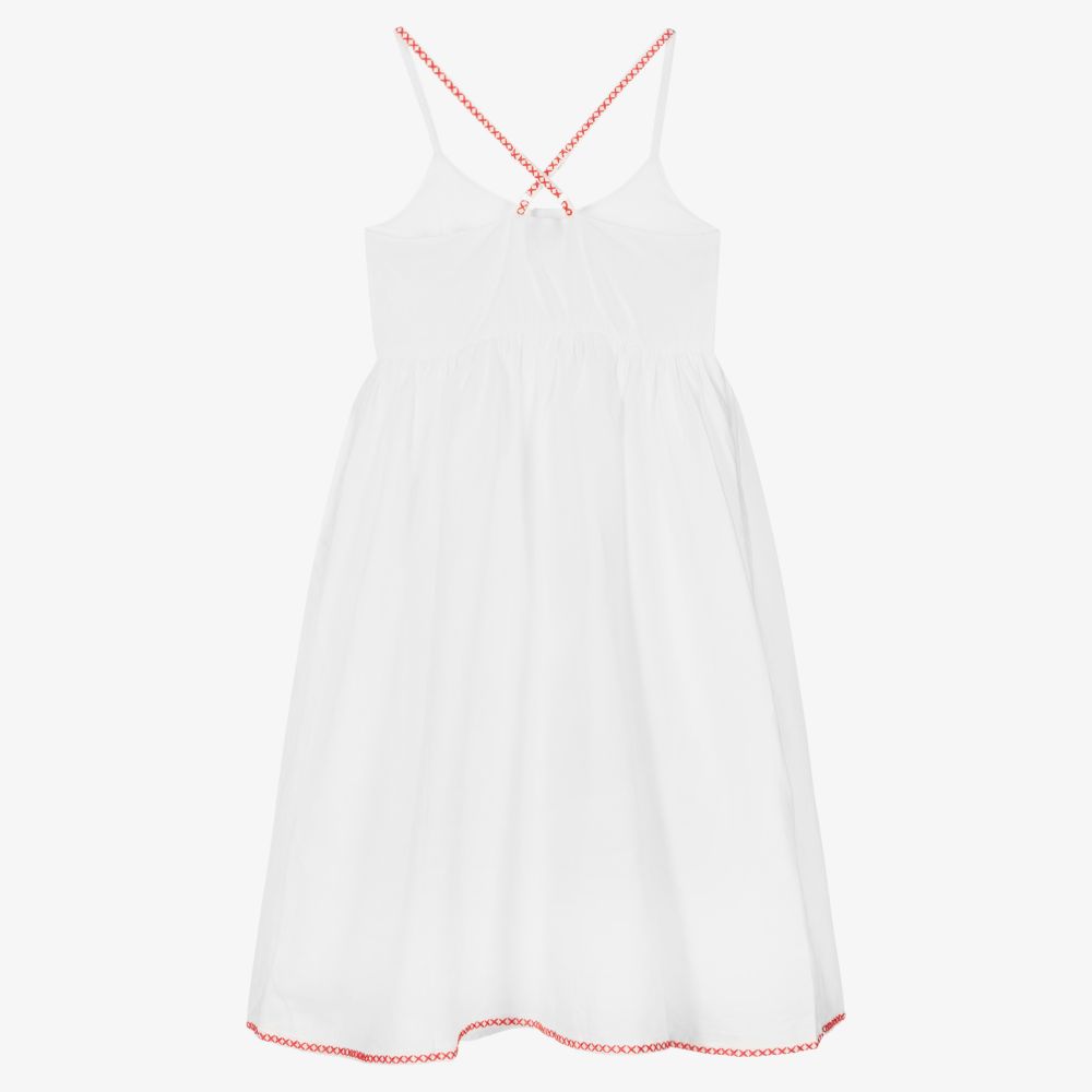 ワンピース Stella Mccartney White linen blend mini dress Stella McCartney One-Shoulder Cape Mini Dress - Bergdorf Goodman